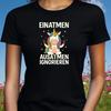 T-Shirt Women Inhale Exhale Unicorn Motif Cotton Size S To 3XLWill Be Opened In a New Window or Tab