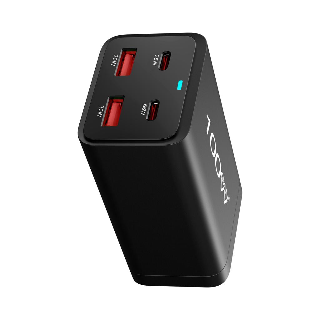 4 In 1 100W GaN Charger Desktop Fast Charger for IPad Phone Charger Adapter for IPhone 16 15 14 13 Pro Max Xiaomi Samsung Huawei