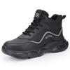 Steel Toe Safety Work Boots Anti-Impact Anti-Puncture Lightweight Comfortable Construction Logistics Metal Processing