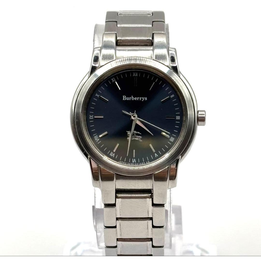 Used [Working Item] Burberrys Navy Dial Women s Watch