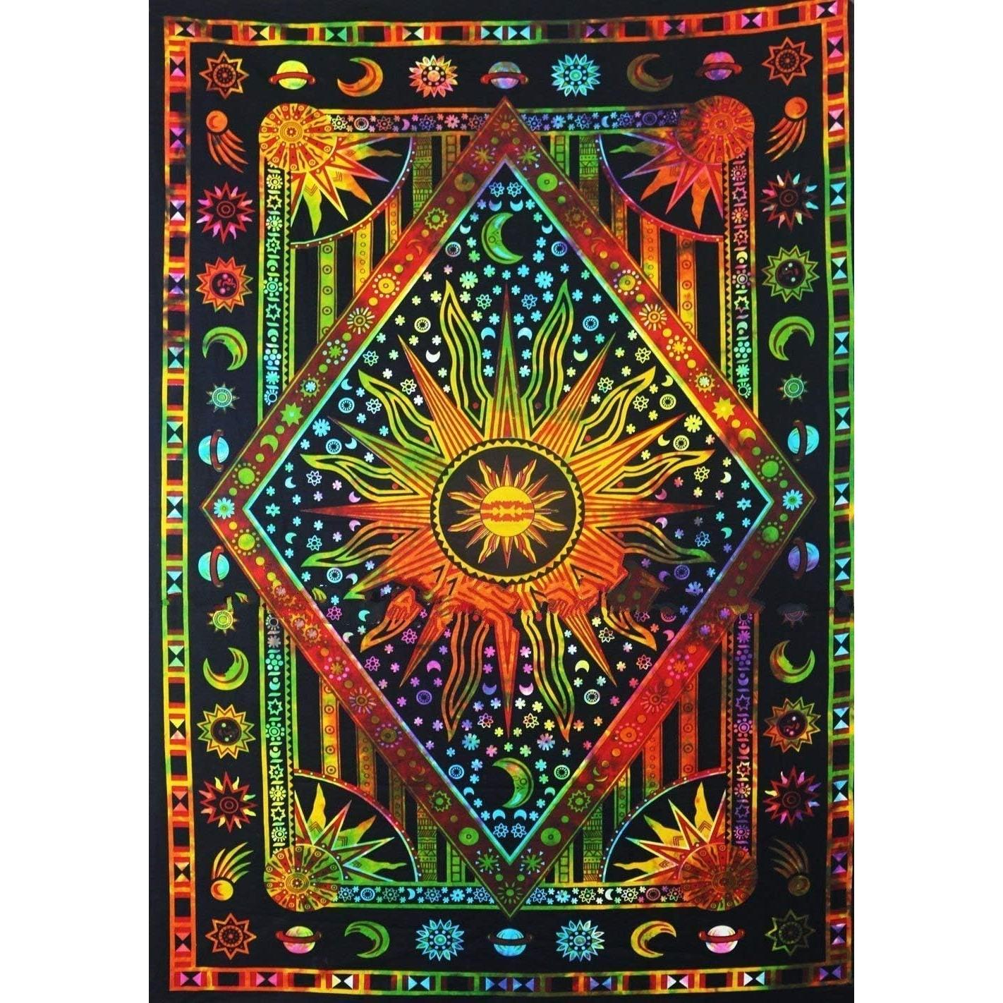 Popular handmade tapestry on the wall 75x100