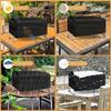Home Gas Cooker Cover, 600D PVC Storage Cover for Portable BBQ Unit, 25 X 18 X 15 Size for Yard Shelf Use and Mobile Cooking Storage