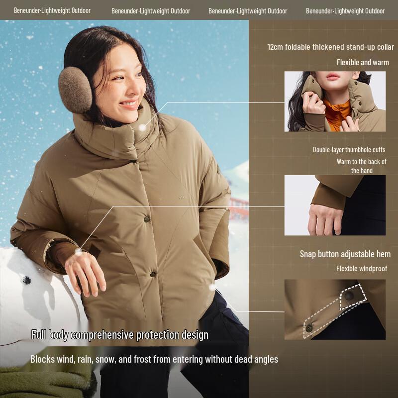 Beneunder Women's Lightweight Warm Outdoor Jacket CL90524
