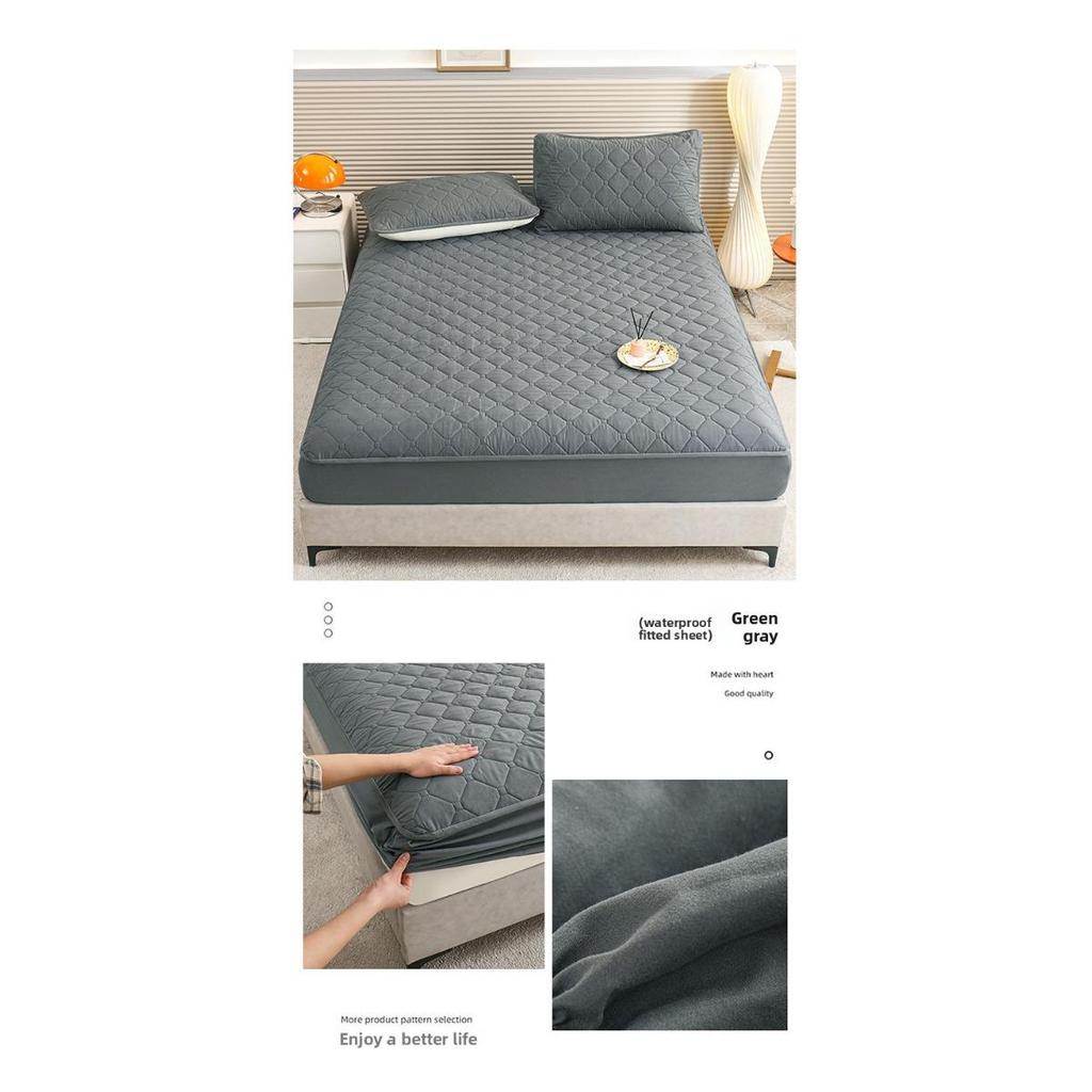 Gestepptes Wasserdichtes Spannbettlaken für Simmons-Matratze - Urinisolierung & Rutschfestes Design