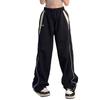 Damen Jogginghose, Übergroße Jogginghose, Weite Beinhose, Hip Hop, Y2k Jogginghose, Hohe Taille, Baggy-Hose