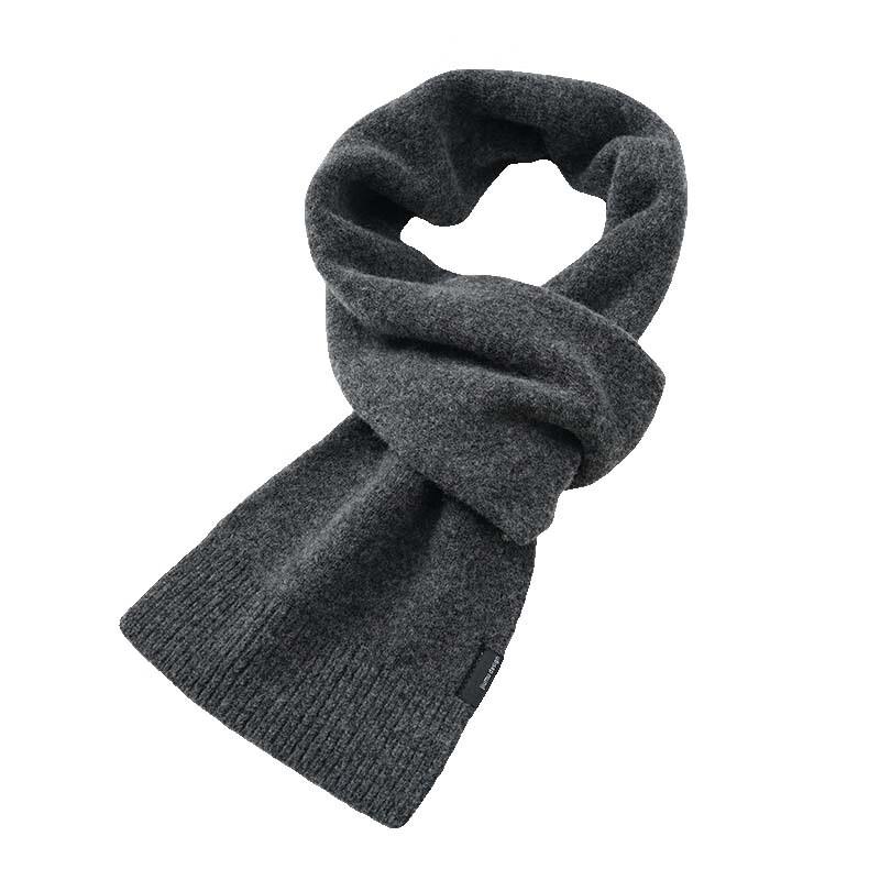 

JIUMU Мужской шарф из чистой шерсти One Size