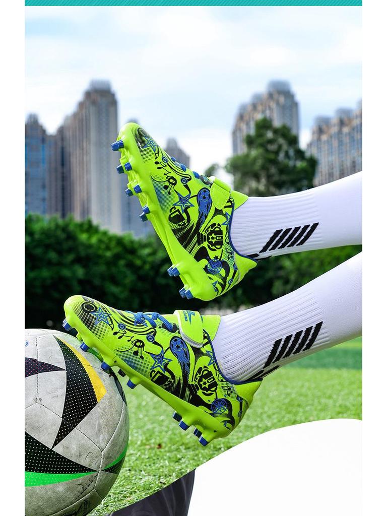 Kids Football Shoes with TF and AG Studs for Boys and Girls - Primary, Middle & Big Kids Training Shoes