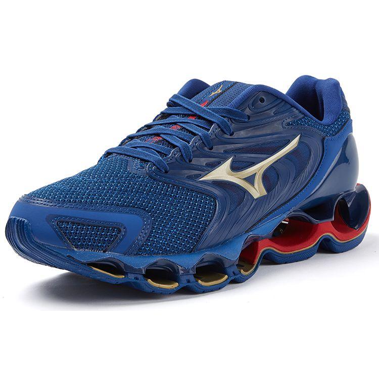Mizuno Wave Prophecy 12 Comfortable Sports Mesh Shock Absorption Non-Slip Wear-Resistant Breathable Low-Top Long Distance Running Shoes J1GC234906