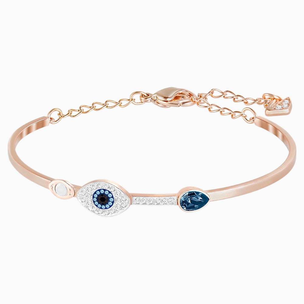 Swarovski Symbolic # Bangle Blue Crystal