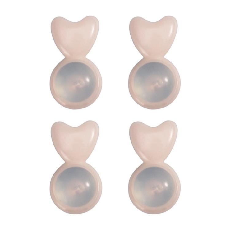 4 Pieces Secure Earring Backs Replacement Convenient for Sensitive Ears Droopy Earlobes Heavy Jewelry Lift Comfort