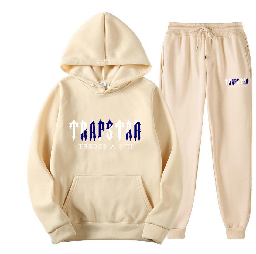 Completo con Felpa Trapstar Floreale Trendy Casual Capo Superiore