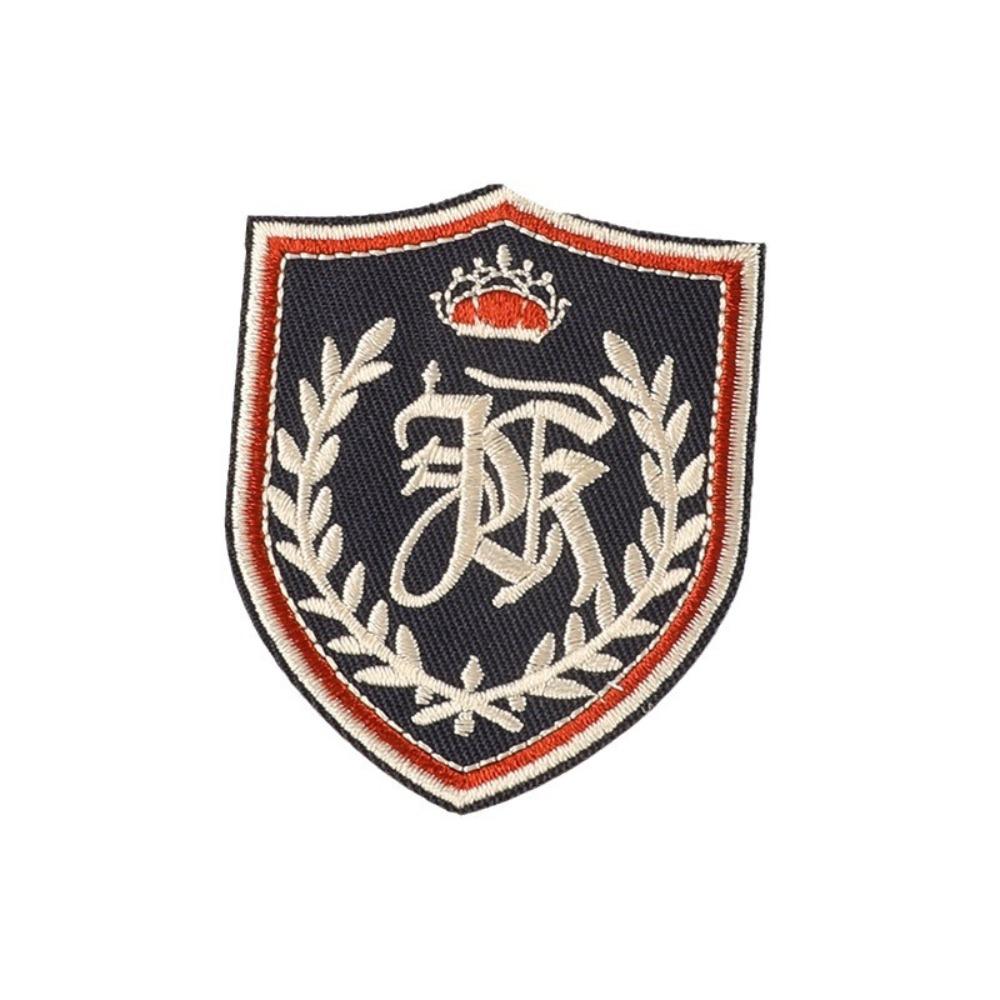 College style badge embroidery stickers, computer embroidery labels, chest badges, DIY clothing and hat patch stickers