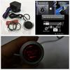 Plastic Car Engine Ignition Start Push Button Switch Relay Box Red Illumination