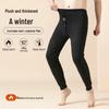 Men's Heavyweight Wool Silk Thermal Pants