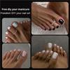Quick Extension Nail Molds Featuring Measurement Scale Gel Nail and Toenails Extension 150pcs for Manicures Pedicures