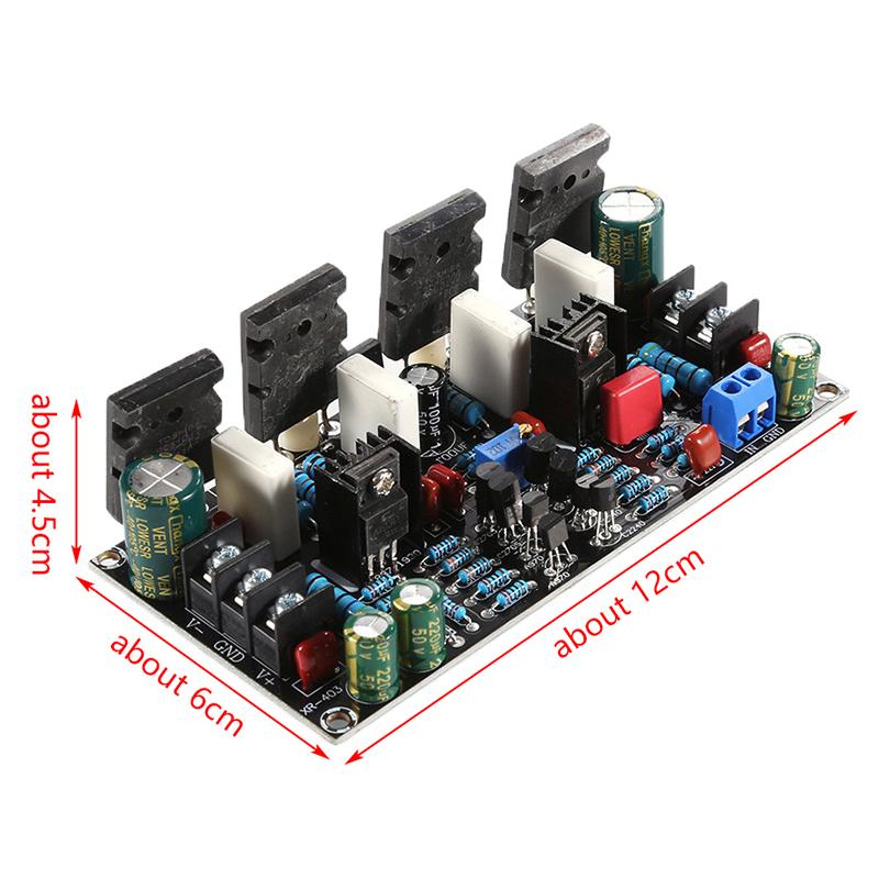 200W 1943 + 5200 Hohe Mono-Röhrenleistung Fertige Verstärkerplatine Elektronischer Bausatz
