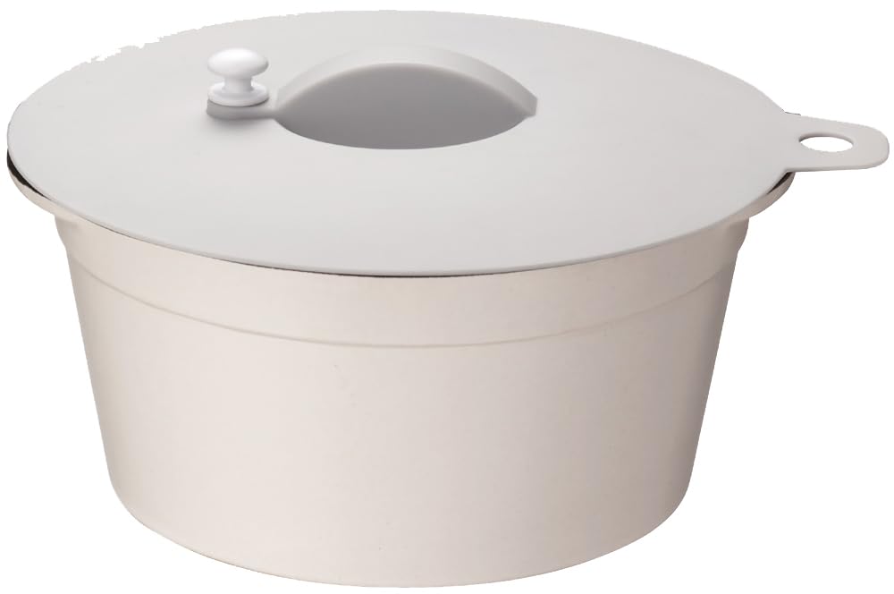 

Ishigaki Microwave Cooking Dimensions with x x Ceramic x x 8cm Includes ceramic and silicone deep Dishwasher Keeps food Recipe Dish, White. lid белый
