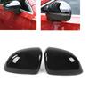2pcs Side Rearview Mirror Cover ABS Black Trim Cap Replacement for MercedesBenz CLA C118 2020+