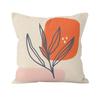 Small Fresh Sketch Line Art Print Pattern Cushion Cover Home Living Room Sofa Bedroom Decoration Throw Pillow