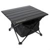 Rock Cloud Folding Camping Table with Aluminum Compact and Perfect for Outdoor Sports the and Includes Storage Bag Mesh, 41x35cm, Roll-Up Table,