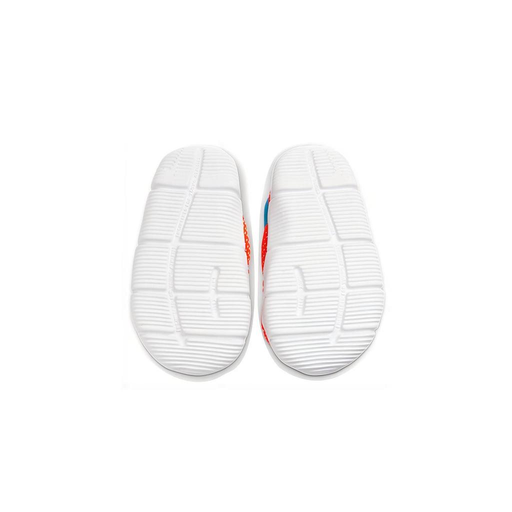 Nike Novice Slip Resistant Abrasion Resistant Low Top Sports Casual Shoes Blue Orange TD Infant And Toddler AQ9662-402