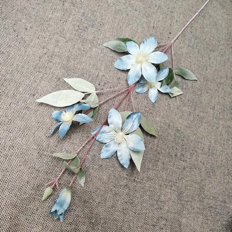 15color Faux Iris Flower Arrangement For Party Celebrations And Photography Props