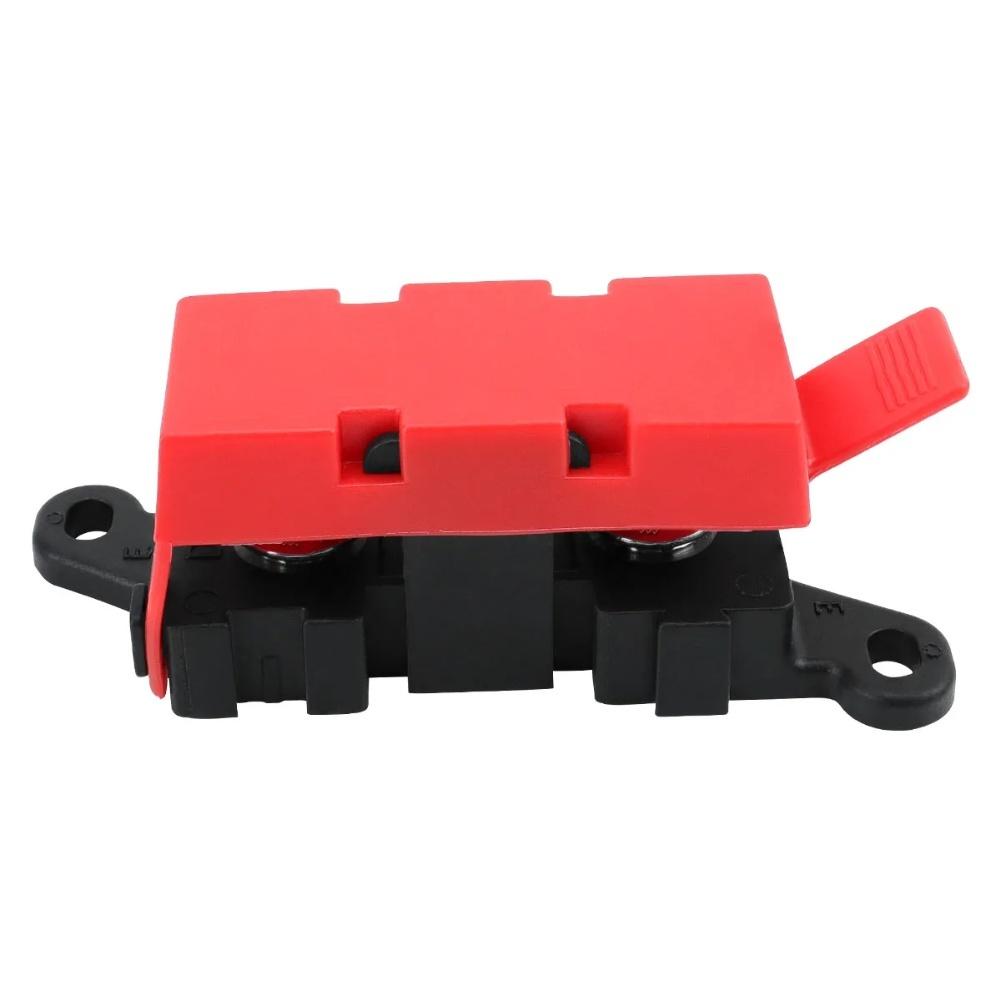 For Automotive Fuse Holder Fork Type Bolt 200A High Current with 1 Inlet 2 Outlets for Marine and Audio Applications
