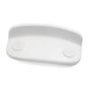 uxcell Bath Pillow, Head and Back Cushion, Soft Foam Padded, White, 23x13.5cm
