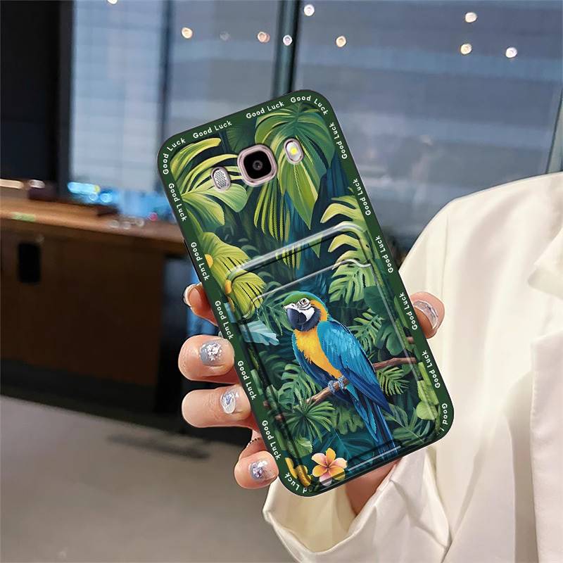 Full wrap Card bag Phone Case For Samsung Galaxy J510/J5 2016/J5108 Dirt-resistant Anti-dust Cartoon Durable Shockproof