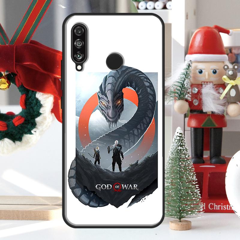 God of War For Huawei Nova 5T 9 10 SE 7i 8i 11i 12i Y73 Y72 Y61 Y91 Y60 Y70 Y90 P20 P40 P30 Lite Case