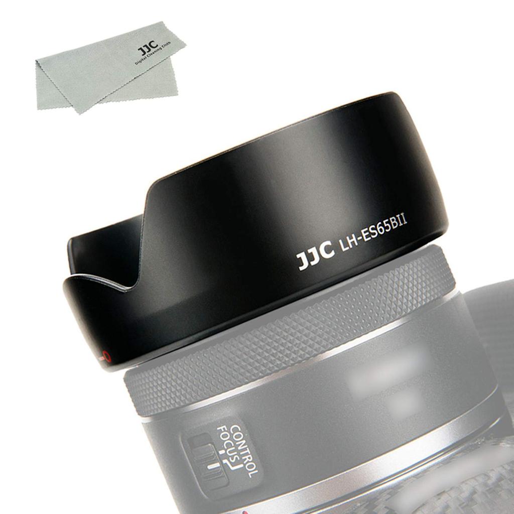 JJC Lens Hood for Canon RF 50mm STM Compatible with Canon EOS and RP Cameras ES-65B Flower-Shaped F1.8 Lens, R5, R6, R,