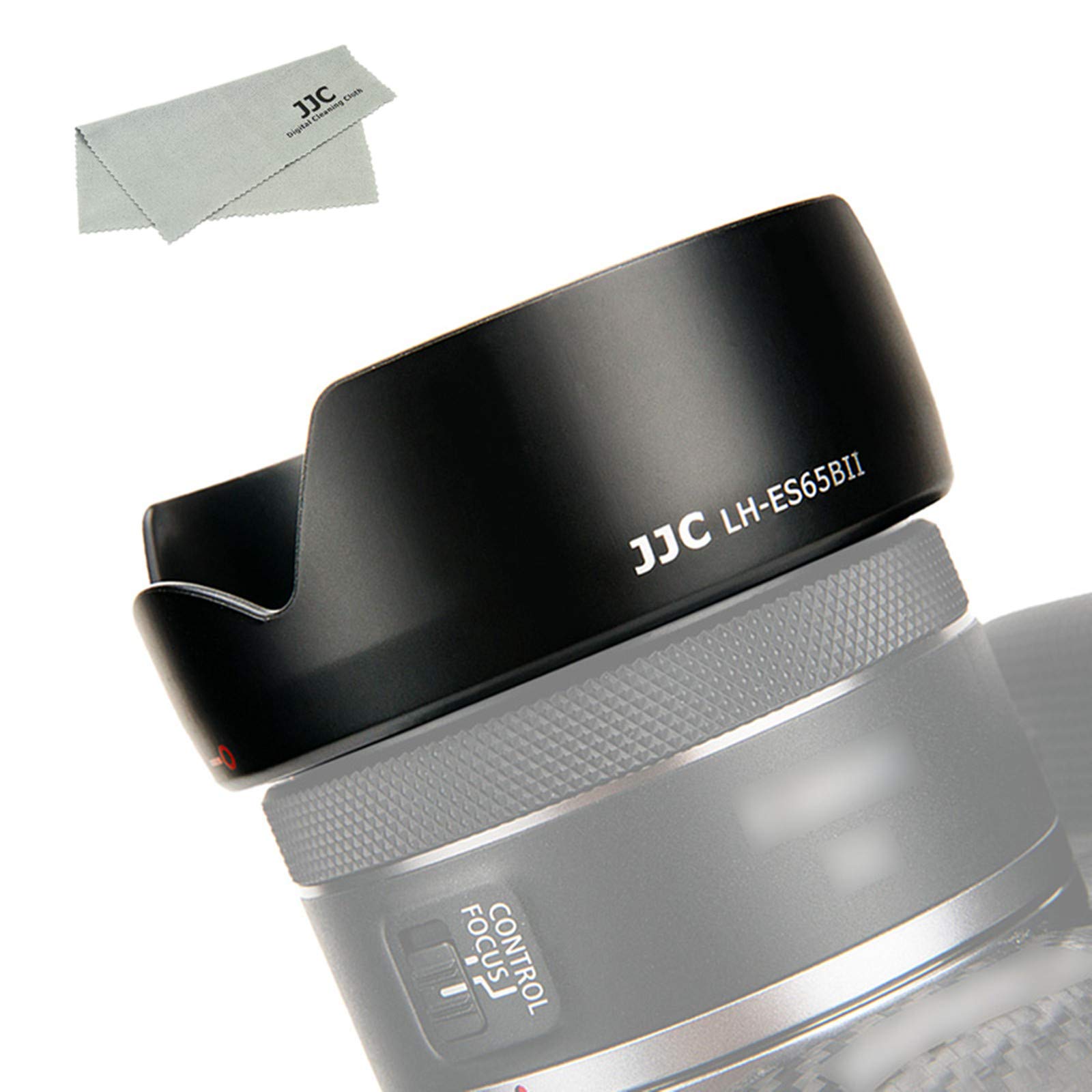 

JJC Lens Hood for Canon RF 50mm STM Compatible with Canon EOS and RP Cameras ES-65B Flower-Shaped F1.8 Lens, R5, R6, R,