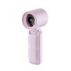 Foldable Portable Handheld Fan with Ice Cooling & Digital Display, High-Speed Turbo Cooling