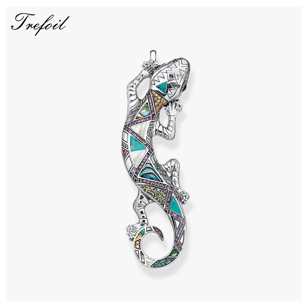Monkimau Girl Earrings Salamander Gecko Earrings in 925 Sterling