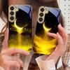 Der goldene Mondhimmel Für Samsung Galaxy S26 S20 FE S21 S22 S23 Plus S24 Ultra 25Ultra S21+ S9 S22 S8 Goldene Glas-Handyhülle