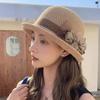 Lace Flower Fisherman Hat Casual Sunshade Cap New Women Sun Hat  Summer
