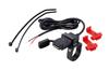 Kijima Bike Parts USB Power Port Kit Single Clamp Type