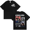 Rapper Kidd Keo Bando Boyz Tour 2025 Graphic T-shirts Men's Clothing Fashion High Street T Shirt Oversized Short Sleeve T-shirt