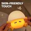 Cute Night Light Egg Yolk Lamp Mushroom Lamp Creative Desktop Decoration USB Charging Indoor Children Night Light Birthday Gift