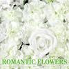 Handmade Artificial Flower Wall Panels Realistic Rose Wedding Background  Baby Shower