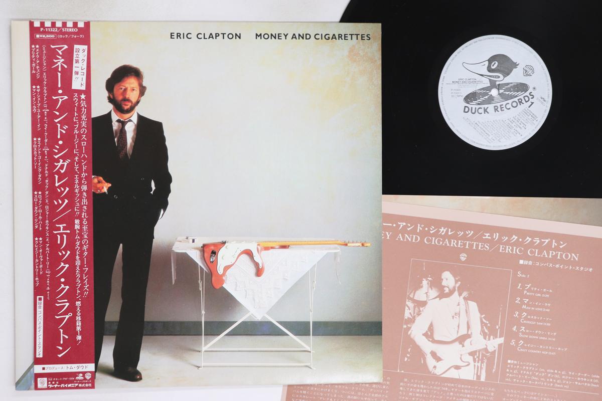 

LP Пластинка ЭРИК КЛЭПТОН - Деньги и сигареты P11322 DUCK 1983 Япония Оби Рок Б/У