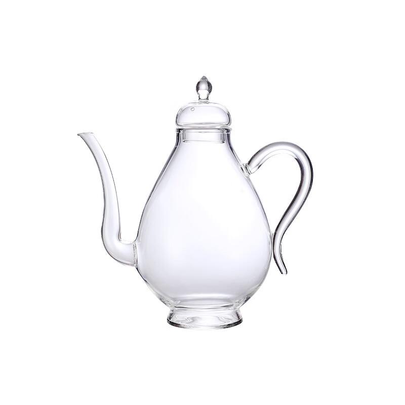 Clear Borosilicate Glass Teapot
