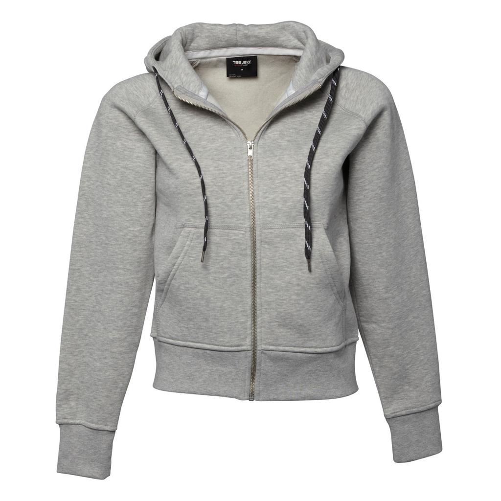 Tee Jays Womens/Ladies Full Zip Hooded Sweatshirt