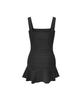 VIKINI VENDER Reverie Shirred Skirt Monokini - Charcoal
