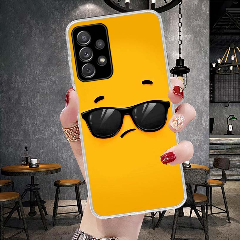 Funny Face Cute Soft Phone Case For Samsung Galaxy A12 A22 A32 A52 A72 A02S A51 A50S A71 A70 A31 A20S Note 20 Ultra S10 A10S Gal