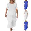 Abito casual alla moda da donna -colore