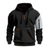 Men's Leisure Hooded Sweatshirt Solid Hoodie Streetwear Men's Clothing Warm Long Sleeve