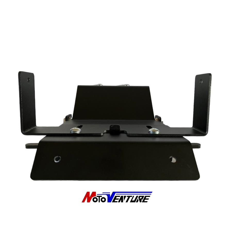 MOTOVENTURE Black Anodized Aluminum Fender Eliminator Kit for CB750F RC04, CB900F, and CB1100F, Includes Short Turn Signal Brackets and Bolts