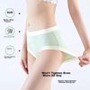 Modaier Women's Seamless Underwear, 7A Antibacterial, 100% Cotton Crotch, Mid-Rise Comfortable Triangle Panties for Girls, Size M
