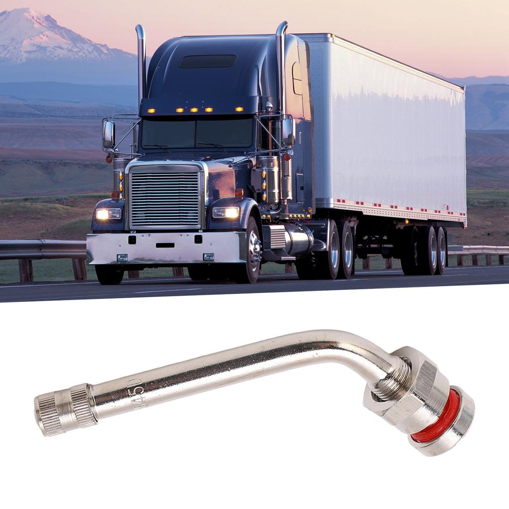 Steli valvola pneumatici per camion Steli valvola pneumatici per camion TR545D Stelo valvola a 60 gradi per ruote in alluminio Alcoa 22,5 pollici 24,5 pollici TR545D
